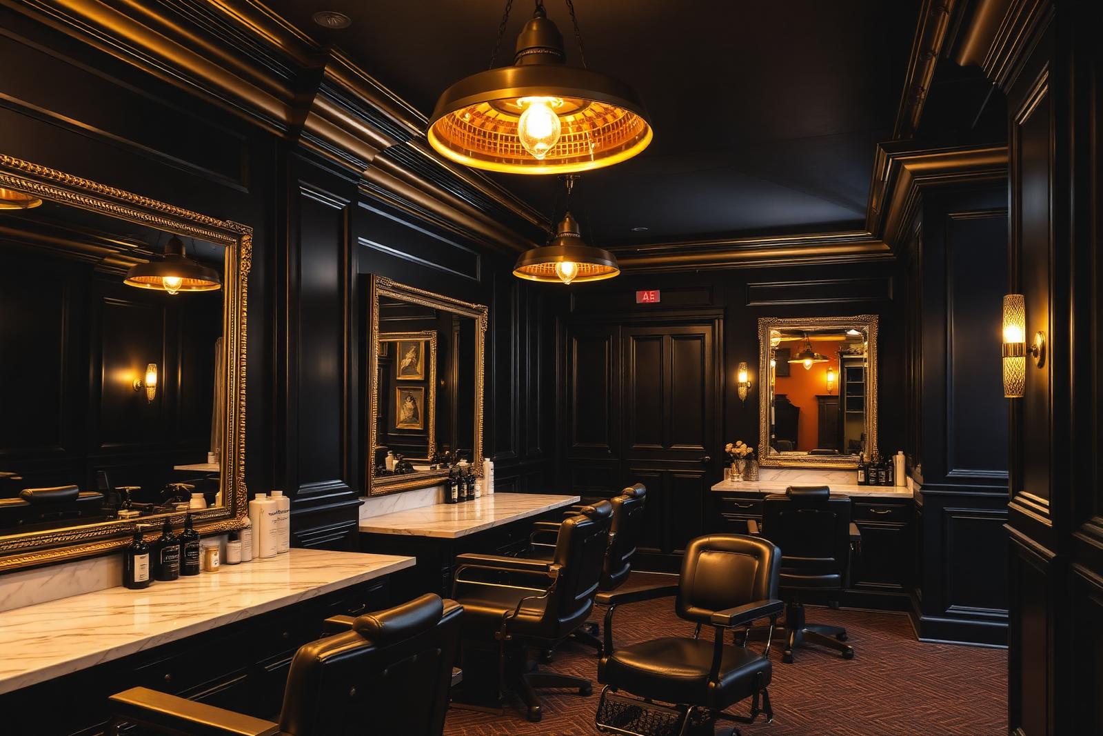Inside the luxury Maz Hair Club barber shop in Manchester